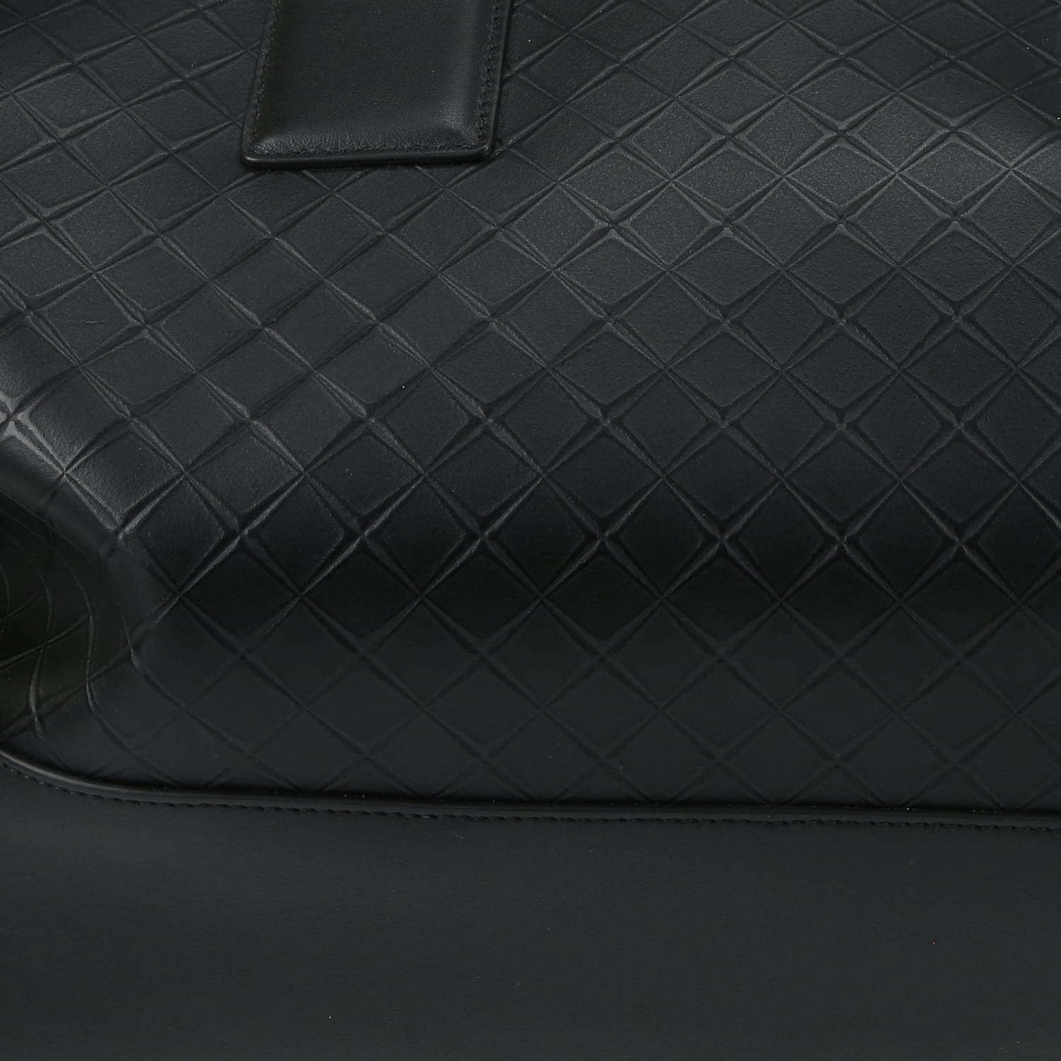 Bolso de fin de semana Bottega Veneta   en cuero negro - Detail D1