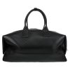 Bottega Veneta   weekend bag  in black leather - Detail D2 thumbnail
