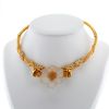 Lalaounis  necklace in yellow gold and rock crystal - 360 thumbnail