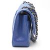 Chanel  Timeless Classic handbag  in blue quilted grained leather - Detail D6 thumbnail