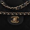 Borsa Chanel  Timeless Jumbo in raso nero - Detail D1 thumbnail