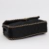 Borsa Chanel  Timeless Jumbo in raso nero - Detail D4 thumbnail