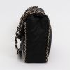 Borsa Chanel  Timeless Jumbo in raso nero - Detail D5 thumbnail