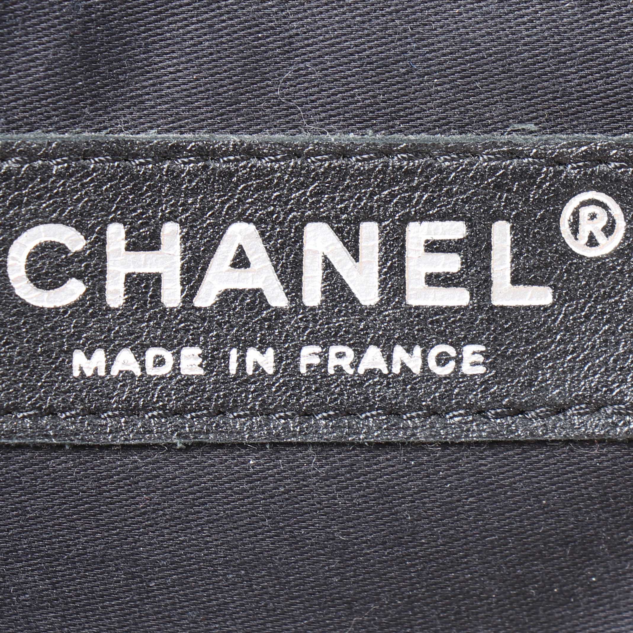 Chanel  Timeless Jumbo handbag  in multicolor canvas - Detail D3