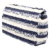 Borsa Chanel  Timeless Classic in paillettes blu e bianche - Detail D5 thumbnail
