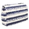 Chanel  Timeless Classic handbag  in blue and white paillette - Detail D6 thumbnail