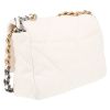 Chanel  19 shoulder bag  in white quilted leather - Detail D6 thumbnail