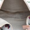 Borsa Gucci  Mors in tela bianca e pelle beige - Detail D2 thumbnail