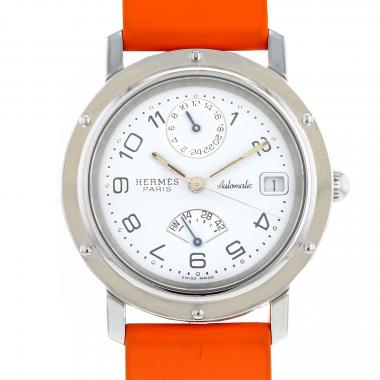 Montre Hermès Clipper en acier Ref: Hermès - CL5.710  Vers 2010