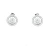 Chopard Happy Spirit earrings in white gold and diamonds - 360 thumbnail