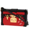 Bolso bandolera Louis Vuitton  Petite Malle en cuero Epi rojo y negro - 00pp thumbnail