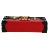 Sac bandoulière Louis Vuitton  Petite Malle en cuir épi rouge et noir - Detail D1 thumbnail