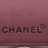 Chanel  Choco bar shoulder bag  in pink and white printed canvas - Detail D9 thumbnail