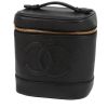 Chanel  Vanity in black grained leather - 00pp thumbnail