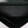 Hermès  Kelly 32 cm handbag  in green box leather - Detail D8 thumbnail