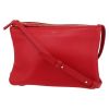 Celine  Trio shoulder bag  in red leather - Detail D2 thumbnail
