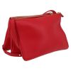 Celine  Trio shoulder bag  in red leather - Detail D6 thumbnail