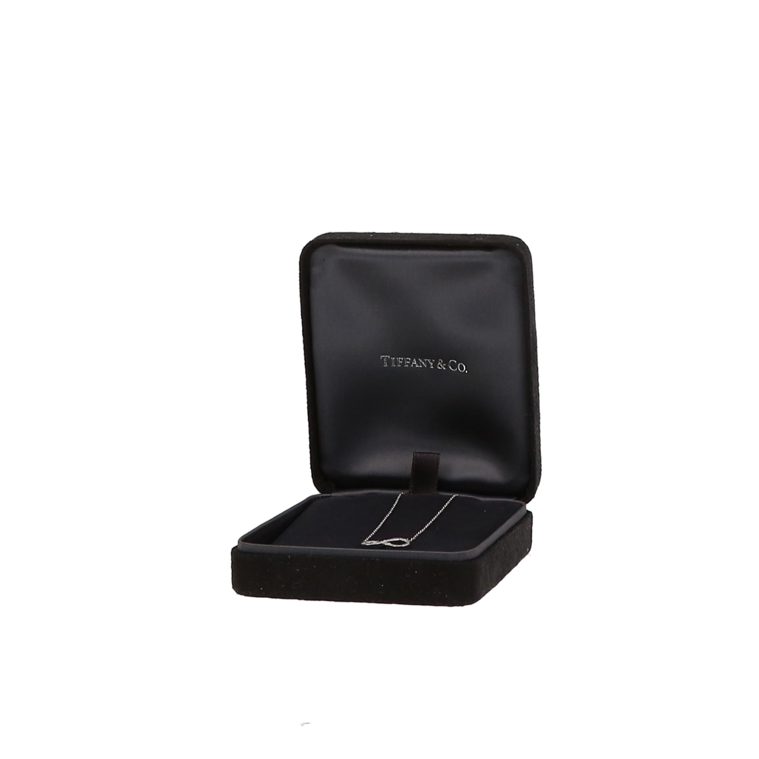 Collana Tiffany & Co Infinity in platino e diamanti - Detail D2