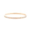 Cartier Love small model bracelet in pink gold and diamonds, size 16 - 00pp thumbnail