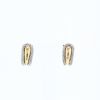 Fred Force 10 earrings for non pierced ears in yellow gold and stainless steel - 360 thumbnail