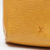 Mochila Louis Vuitton  Mabillon en cuero Epi amarillo - Detail D1 thumbnail