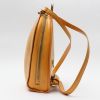 Mochila Louis Vuitton  Mabillon en cuero Epi amarillo - Detail D5 thumbnail