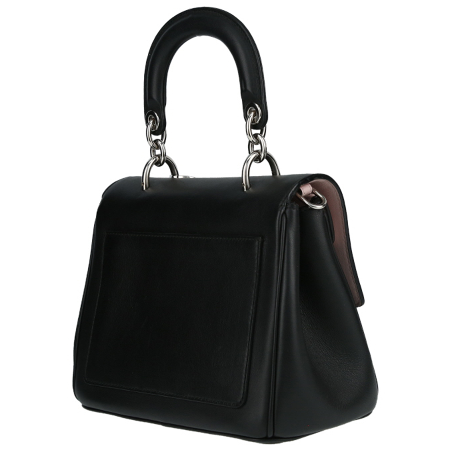 Dior Be Dior mini shoulder bag in black leather - Detail D5
