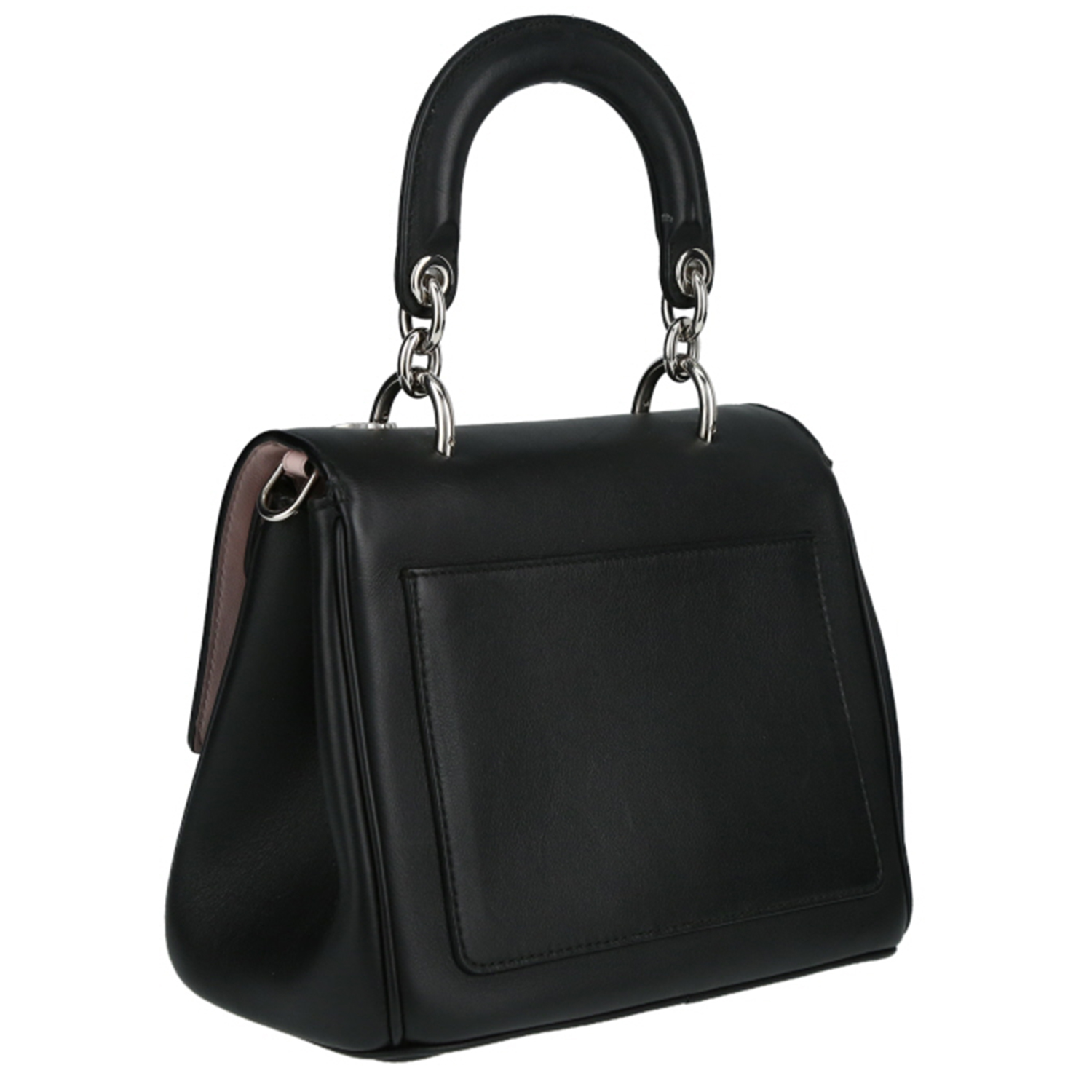 Borsa a tracolla Dior  Be Dior mini  in pelle nera - Detail D6
