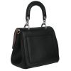 Borsa a tracolla Dior  Be Dior mini  in pelle nera - Detail D6 thumbnail