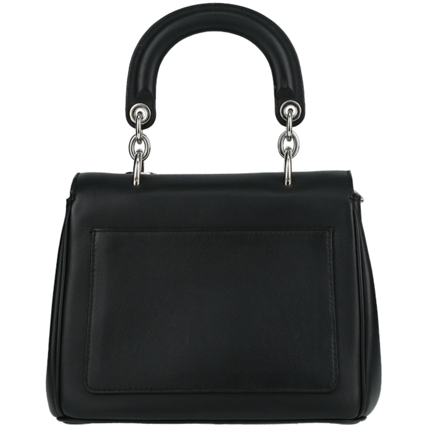Bolso bandolera Dior  Be Dior mini  en cuero negro - Detail D7