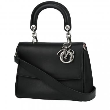 Dior  Be Dior mini  shoulder bag  in black leather