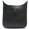 Hermès  Evelyne small model  shoulder bag  in anthracite grey togo leather - Detail D7 thumbnail