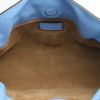 Loewe  Flamenco Knot  shoulder bag  in blue leather - Detail D2 thumbnail