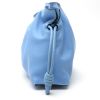 Loewe  Flamenco Knot  shoulder bag  in blue leather - Detail D6 thumbnail