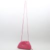 Bottega Veneta  Pouch handbag/clutch  in pink braided leather - Detail D8 thumbnail