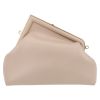 Fendi  First medium model  shoulder bag  in beige leather - Detail D7 thumbnail
