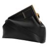Fendi  First medium model  shoulder bag  in black leather - 00pp thumbnail