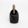 Fendi  First medium model  shoulder bag  in black leather - Detail D5 thumbnail
