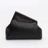 Fendi  First medium model  shoulder bag  in black leather - Detail D7 thumbnail