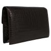 Hermès  Faco handbag/clutch  in brown porosus crocodile - Detail D6 thumbnail