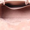 Dior  Lady Dior medium model  handbag  in powder pink leather cannage - Detail D2 thumbnail