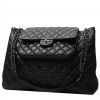 Chanel  Grand Shopping shopping bag  in black quilted leather - 00pp thumbnail