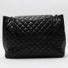 Chanel  Grand Shopping shopping bag  in black quilted leather - Detail D7 thumbnail