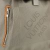 Louis Vuitton   backpack  in grey damier canvas  and natural leather - Detail D1 thumbnail