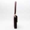 Hermès  Cordeliere handbag  in burgundy box leather - Detail D6 thumbnail