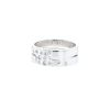 Bague Dinh Van Seventies en or blanc et diamants - 00pp thumbnail