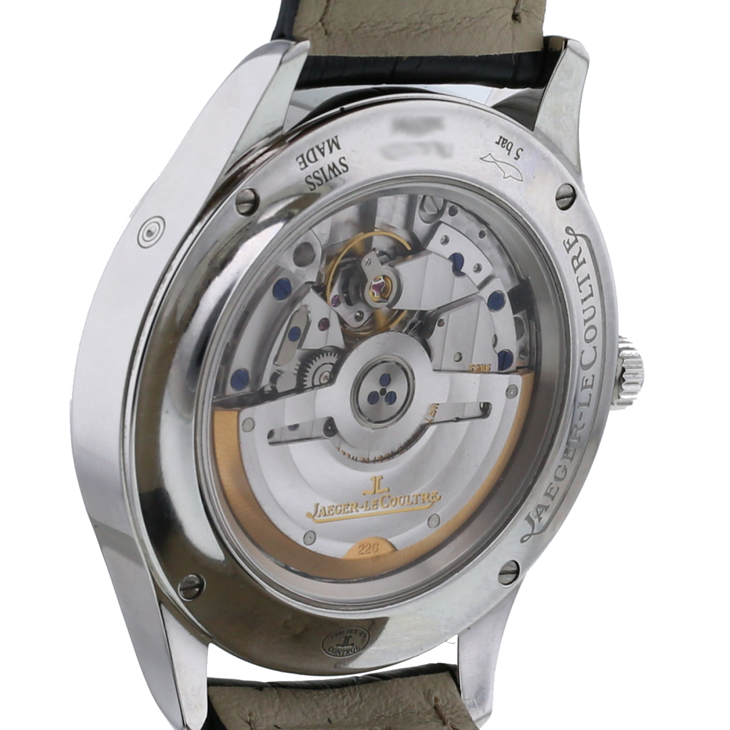 Montre Jaeger-LeCoultre Master Control en acier Ref: Jaeger-LeCoultre - 176.8.12S  Vers 2019 - Detail D3