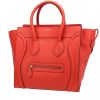Bolso de mano Celine  Luggage modelo mediano  en cuero rojo - 00pp thumbnail
