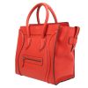 Celine  Luggage medium model  handbag  in red leather - Detail D3 thumbnail
