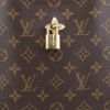 Shopping bag Louis Vuitton  Flower Hobo in tela monogram e pelle nera - Detail D1 thumbnail